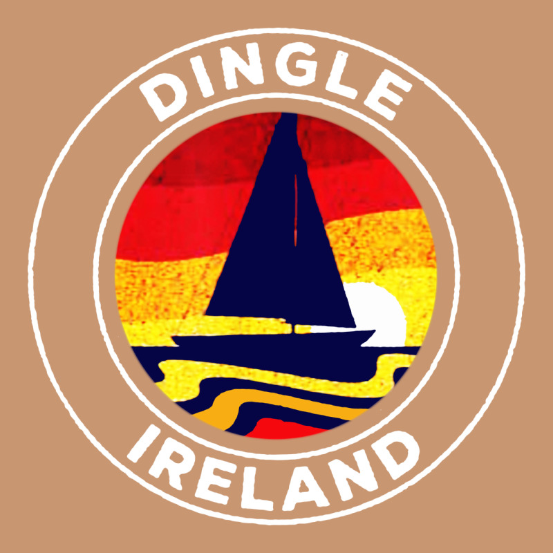 Dingle Ireland Vintage Sailboat 70s Retro Sunset Heavyweight Hoodie by artisFamous | Teevron