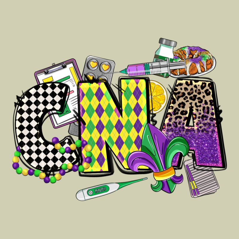 Cna Mardi Gras Certified Nursing Assistant Heavy Core Tee by CowGirlArtShop | Teevron