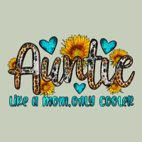 Auntie Like A Mom Only Cooler Ladies Tee | Teevron