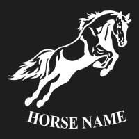 Personalised Horse Printed Equestrian Riding Cob Jumping Rider Horse Heavyweight Hoodie | Teevron