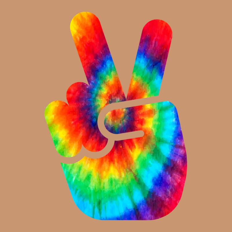 Cool Peace Hand Tie Dye T Shirt For Boys And Girls Heavyweight Hoodie by artisFamous | Teevron
