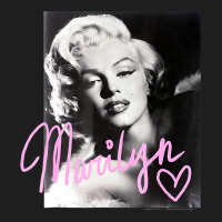 Monroe Black And White Pink Handwriting T Shirt Heavyweight Hoodie | Teevron