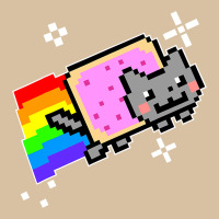 Nyan Cat T Shirt Heavyweight Hoodie | Teevron