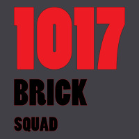 1017 Brick Squad Black Red Heavyweight Hoodie | Teevron