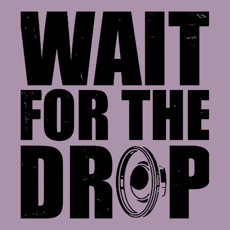Wait For The Drop I Dubstep Bass Subwoofer Dance Music Heavyweight Hoodie by artisFamous | Teevron