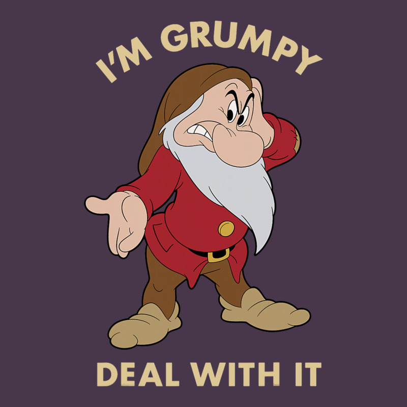 Snow White I'm Grumpy Deal With It Portrait T Shirt Heavyweight Hoodie by artisFamous | Teevron
