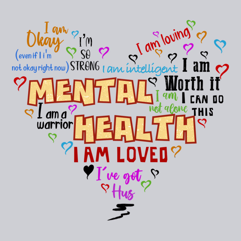 Mental Health Matters Heavyweight Sweatshirt by JahusDesignShop | Teevron