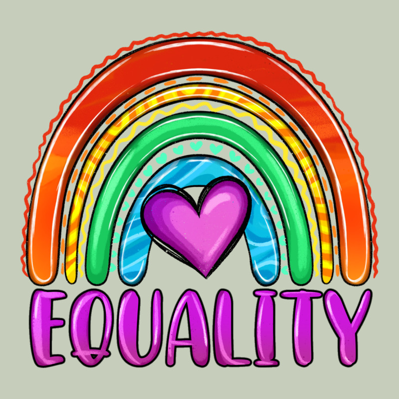 Equality Rainbow Ladies Tee by OliviaCreatesArt | Teevron