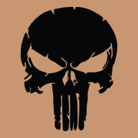 The Punisher Skull Black Heavyweight Hoodie | Teevron
