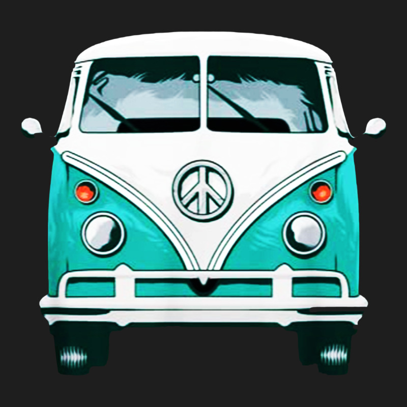 Hippie Surf Van Heavyweight Hoodie by artisFamous | Teevron