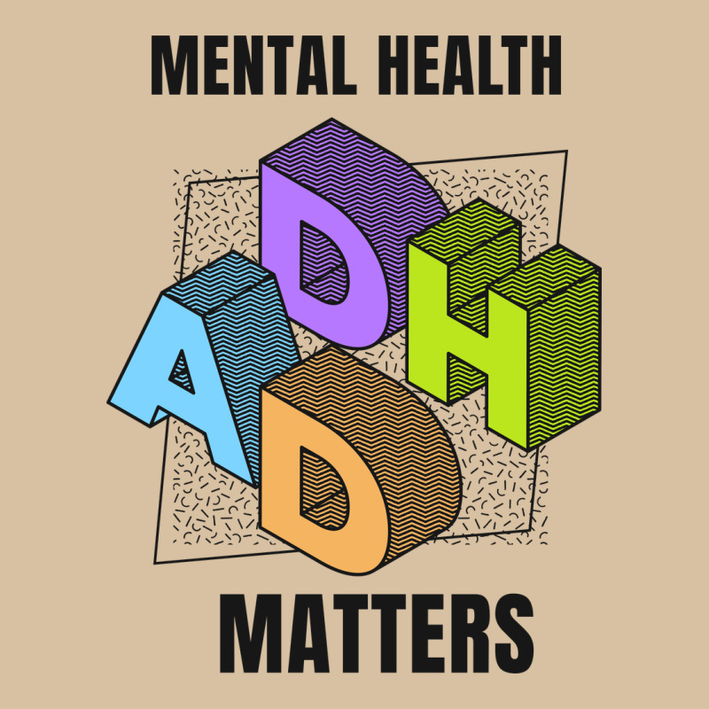 Adhd Mental Health Matters Heavyweight Hoodie by artisFamous | Teevron