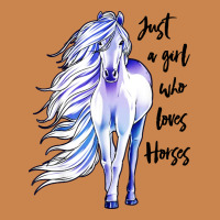 Just A Girl Who Loves Horses Heavyweight Hoodie | Teevron