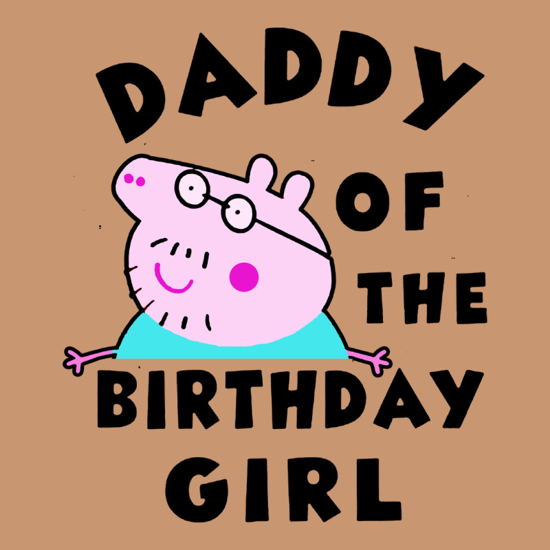 Mens Peppa Pig Daddy Of The Birthday Heavyweight Hoodie by artisFamous | Teevron