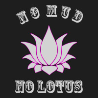 No Mud No Lotus Tee Buddha Buddhist Yoga Heavyweight Hoodie | Teevron