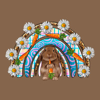 Easter Bunny With Carrot Rainbow Easter Day Premium Tee | Teevron