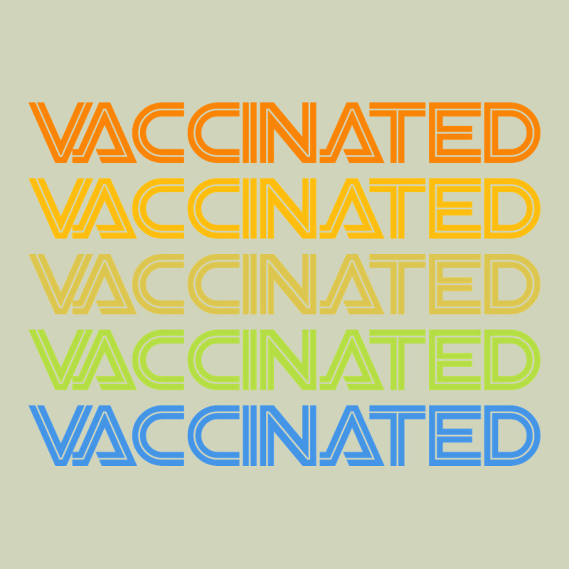 Vaccinated Retro Heavyweight Hoodie by artisFamous | Teevron