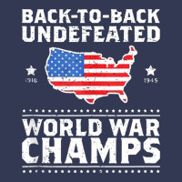 Back To Back Undefeated World War Champs Heavyweight Hoodie | Teevron
