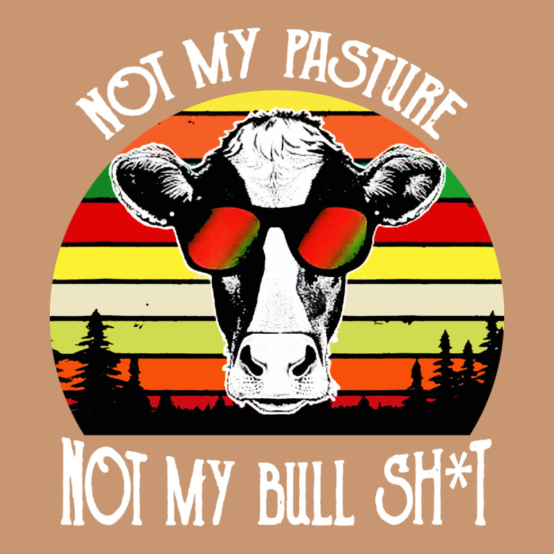 Vintage Not My Pasture Not My Bull Cow Heavyweight Hoodie by artisFamous | Teevron