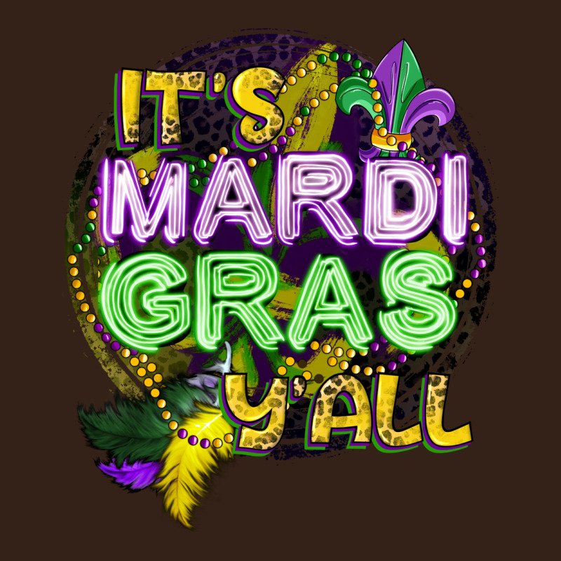 Its Mardi Gras Yall Heavy Core Tee by CowGirlArtShop | Teevron