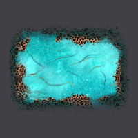 Gemstone Turquoise Leopard Background Heavyweight Hoodie | Teevron