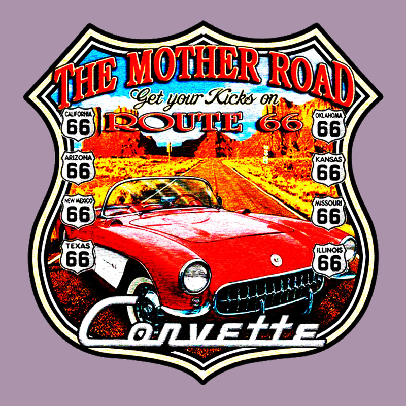 Classic Cars Route 66 Heavyweight Hoodie by artisFamous | Teevron