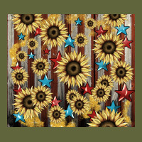 America Flag Sunflower Star Tumbler Classic Tee | Teevron