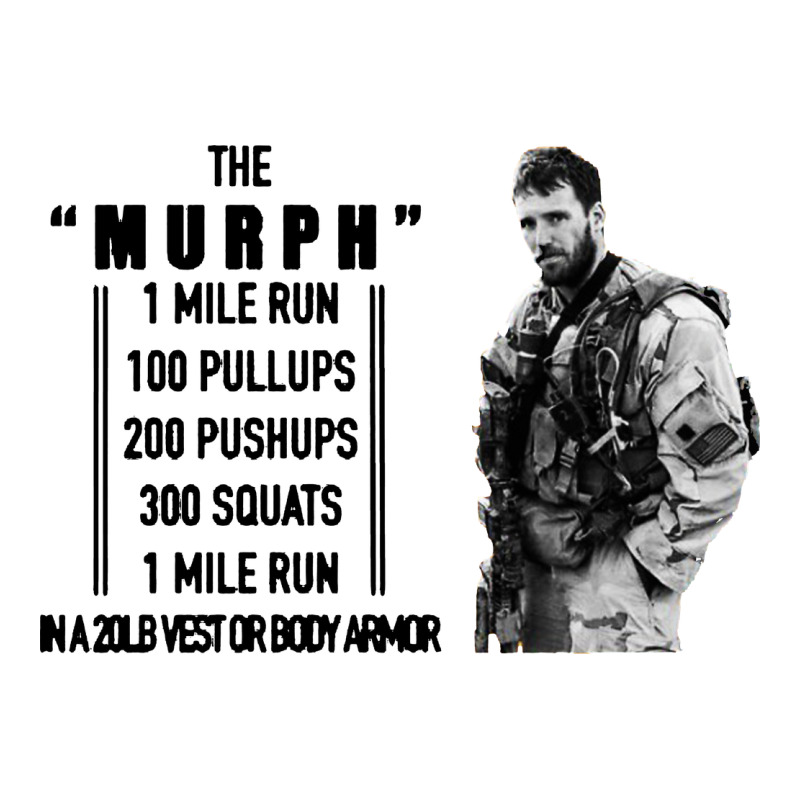 The Murph Challenge Heavyweight Hoodie by artisFamous | Teevron