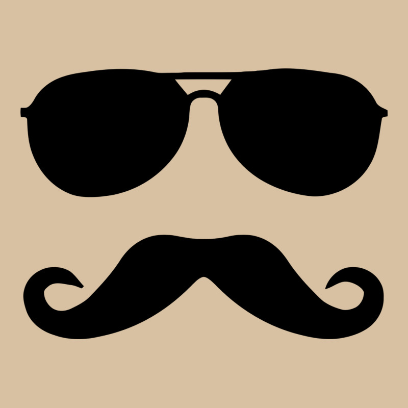 Moustache And Sunglasses Heavyweight Hoodie by artisFamous | Teevron