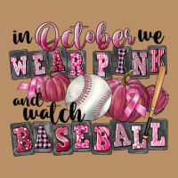 In October We Wear Pink And Watch  Baseball Vintage Hoodie | Teevron