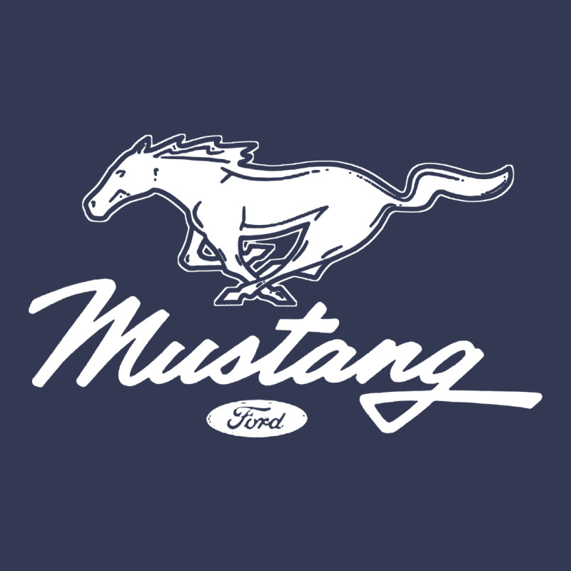 Mustang Pony Script Heavyweight Hoodie by artisFamous | Teevron