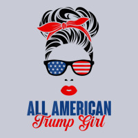 All American Trump Girl Heavyweight Hoodie | Teevron