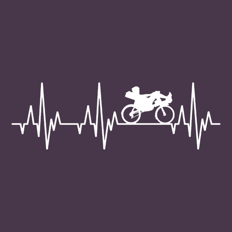 Heartbeat Recumbent Bicycle Bike Cyclist Biking Heavyweight Hoodie by artisFamous | Teevron