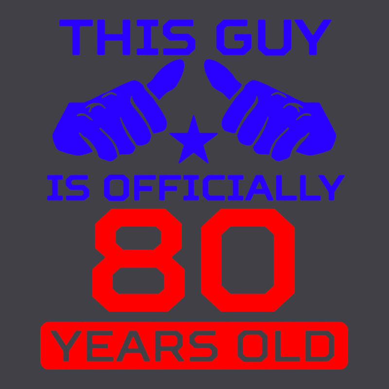 This Guy Is 80 Years Funny 80th Birthday Heavyweight Hoodie by artisFamous | Teevron
