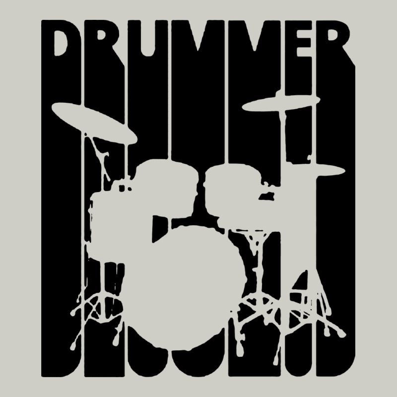 Vintage Retro Drummer Heavyweight Hoodie by artisFamous | Teevron