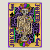 Joker Mardi Gras Skeleton Heavy Core Tee | Teevron