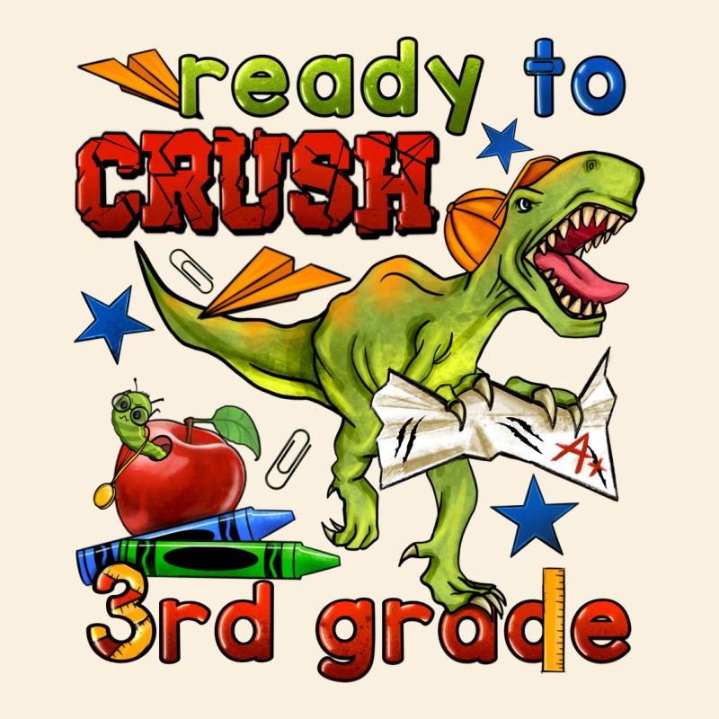 Ready To Crush 3rd Grade Vintage Hoodie by BundleAndBundleShop | Teevron
