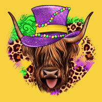Highland Cow Mardi Gras Premium Sweatshirt | Teevron