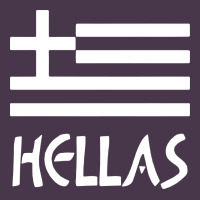 Greece Hellas Heavyweight Hoodie | Teevron