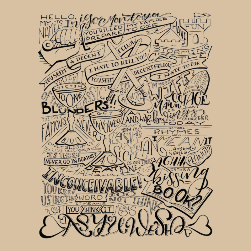 Princess Bride Quotes Heavyweight Hoodie by artisFamous | Teevron