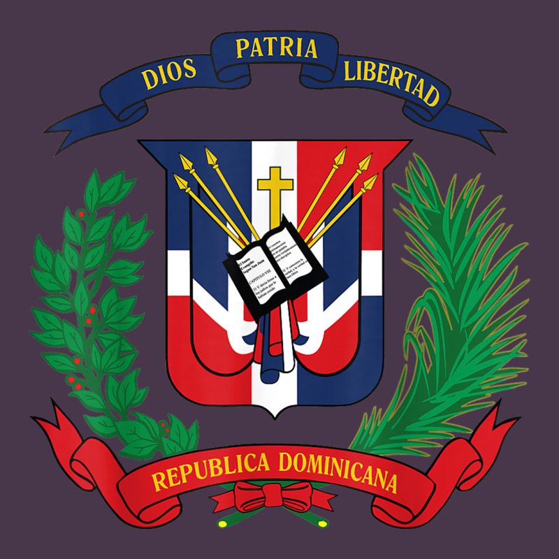 Dominican Republic Flag National Emblem Republica Dominicana T Shirt Heavyweight Hoodie by artisFamous | Teevron
