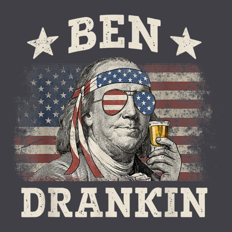 Ben Drankin 4th Of July Patriotic Funny T-shirt Heavyweight Hoodie by artisFamous | Teevron