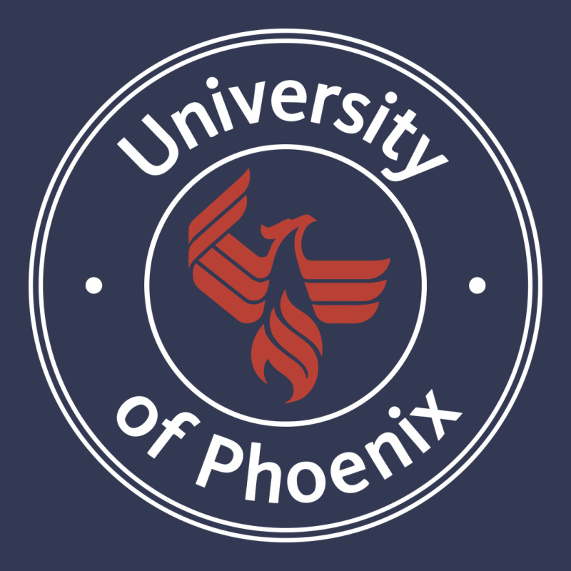 University Of Phoenix White Red Heavyweight Hoodie by artisFamous | Teevron