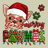 Merry Pawmas Christmas Chihuahua Heavy Core Tee | Teevron