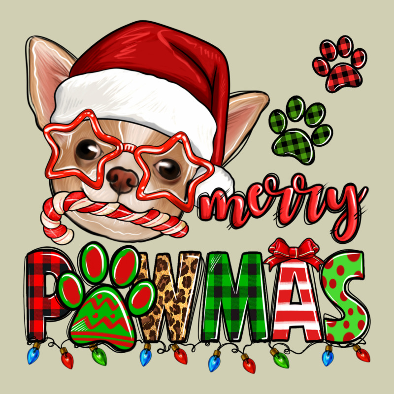 Merry Pawmas Christmas Chihuahua Heavy Core Tee by Jasminsmagicworld | Teevron