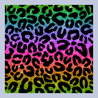 Leopard Glitter Seamless Pattern Long Sleeve Tee | Teevron