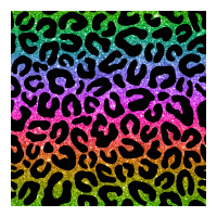 leopard glitter seamless pattern | Teevron