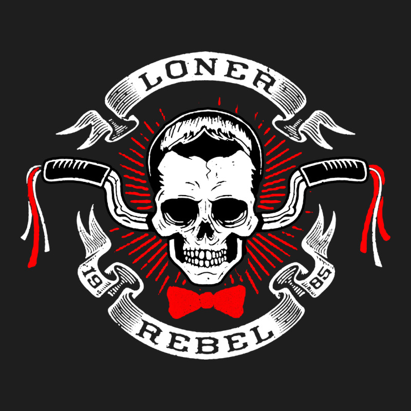 Loner Rebel Heavyweight Hoodie by artisFamous | Teevron