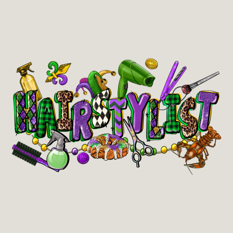 Hairstylist Mardi Gras Heavy Core Tee by CowGirlArtShop | Teevron