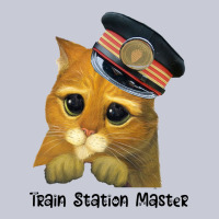 Cat Tama Train Station Master Heavyweight Hoodie | Teevron