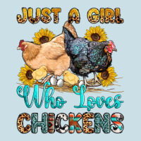 Just A Girl Who Loves Chickens Ladies Tee | Teevron
